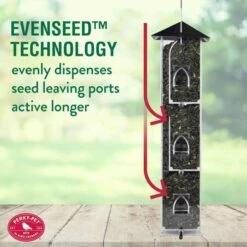 Perky-Pet® Evenseed Silo Wild Bird Feeder -birds Shop 112 info1 698