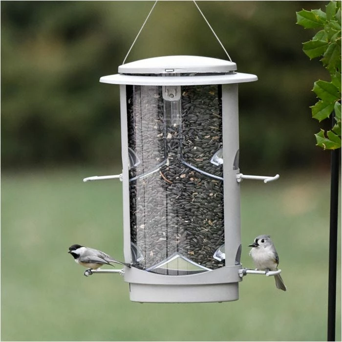 Squirrel-X X1 Squirrel-Resistant Bird Feeder With Spring-Loaded Perches - 4.2 Lb 1 Squirrel-X X1 Squirrel-Resistant Bird Feeder With Spring-Loaded Perches - 4.2 Lb