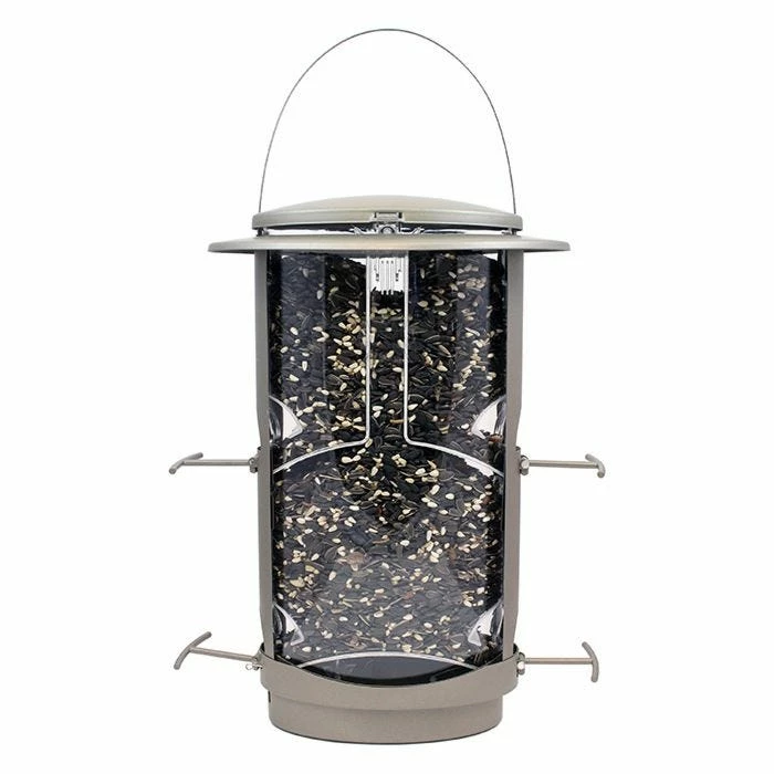 Squirrel-X X1 Squirrel-Resistant Bird Feeder With Spring-Loaded Perches - 4.2 Lb 5 Squirrel-X X1 Squirrel-Resistant Bird Feeder With Spring-Loaded Perches - 4.2 Lb - Image 5