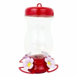 Perky-Pet® Pink Top-Fill Glass Hummingbird Feeder 15 Perky-Pet® Pink Top-Fill Glass Hummingbird Feeder -birds Shop 132tfp c1