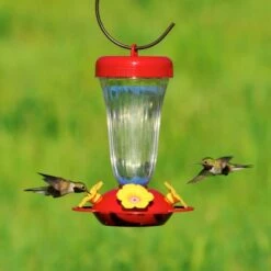 Perky-Pet® Yellow Petunia Top Fill Plastic Hummingbird Feeder