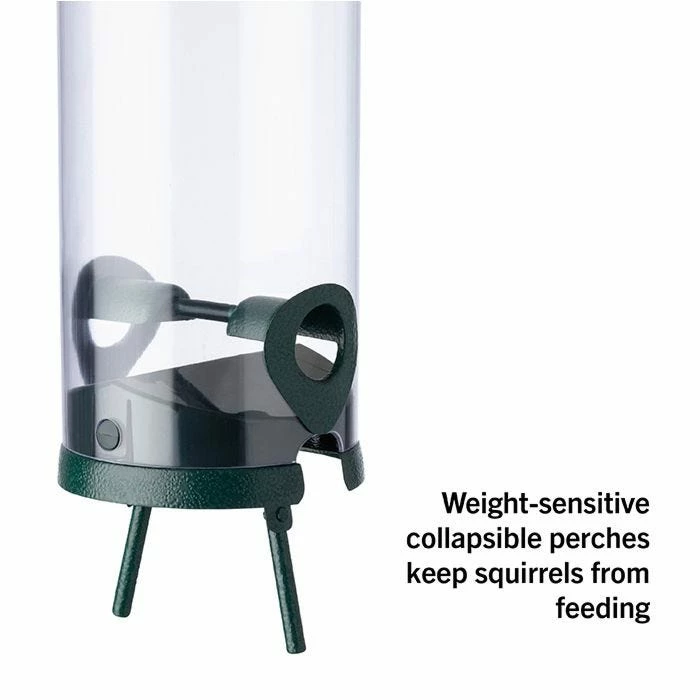 Squirrel-X X7 Squirrel-Resistant Bird Feeder With Collapsible Perches - 4.4 Lb 3 Squirrel-X X7 Squirrel-Resistant Bird Feeder With Collapsible Perches - 4.4 Lb - Image 3