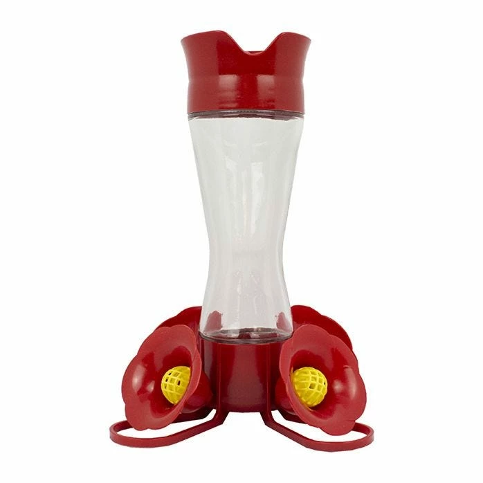 Perky-Pet® Pinch-Waist Glass Hummingbird Feeder - 8 Oz Nectar Capacity 2 Perky-Pet® Pinch-Waist Glass Hummingbird Feeder - 8 Oz Nectar Capacity - Image 2