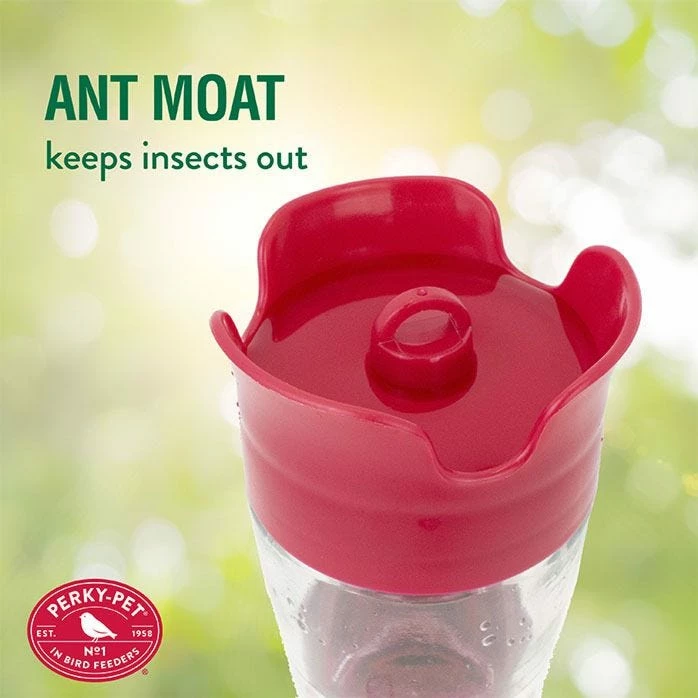 Perky-Pet® Pinch-Waist Glass Hummingbird Feeder - 8 Oz Nectar Capacity 7 Perky-Pet® Pinch-Waist Glass Hummingbird Feeder - 8 Oz Nectar Capacity - Image 7