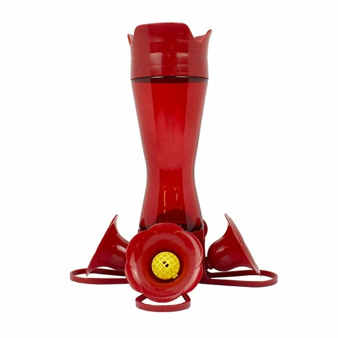 Perky-Pet® Pinch-Waist Red Glass Hummingbird Feeder - 8 Oz Nectar Capacity 9 Perky-Pet® Pinch-Waist Red Glass Hummingbird Feeder - 8 Oz Nectar Capacity - Image 9