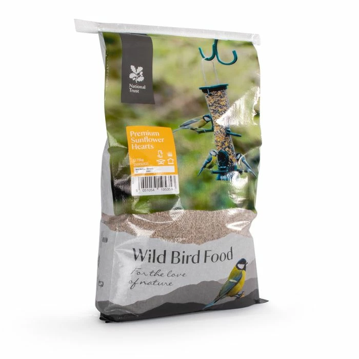 National Trust Premium Sunflower Hearts For Birds 3 National Trust Premium Sunflower Hearts For Birds - Image 3