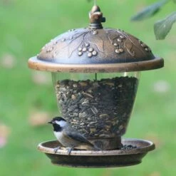 Perky-Pet® Holly Berry Gilded Chalet Wild Bird Feeder -birds Shop 305 d 3
