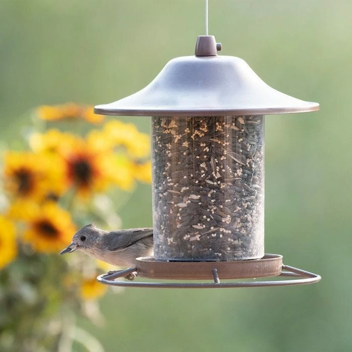 Perky-Pet® Bronze Panorama Wild Bird Feeder 8 Perky-Pet® Bronze Panorama Wild Bird Feeder - Image 8