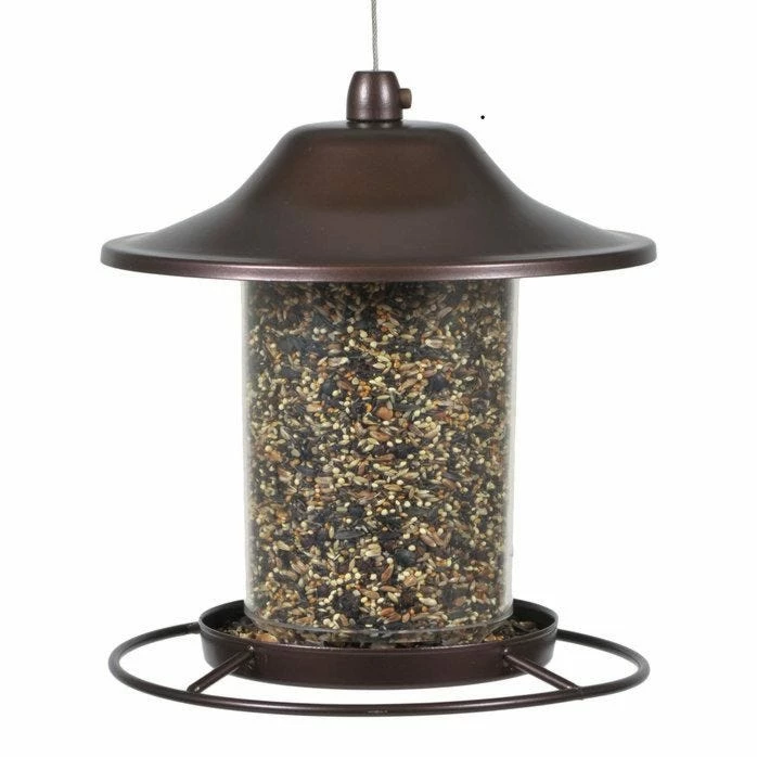 Perky-Pet® Bronze Panorama Wild Bird Feeder 2 Perky-Pet® Bronze Panorama Wild Bird Feeder - Image 2