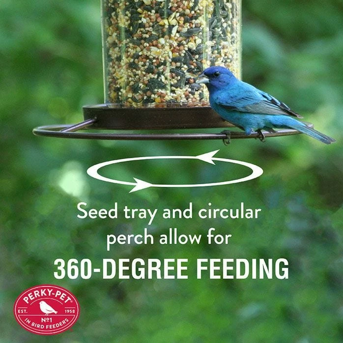 Perky-Pet® Bronze Panorama Wild Bird Feeder 4 Perky-Pet® Bronze Panorama Wild Bird Feeder - Image 4