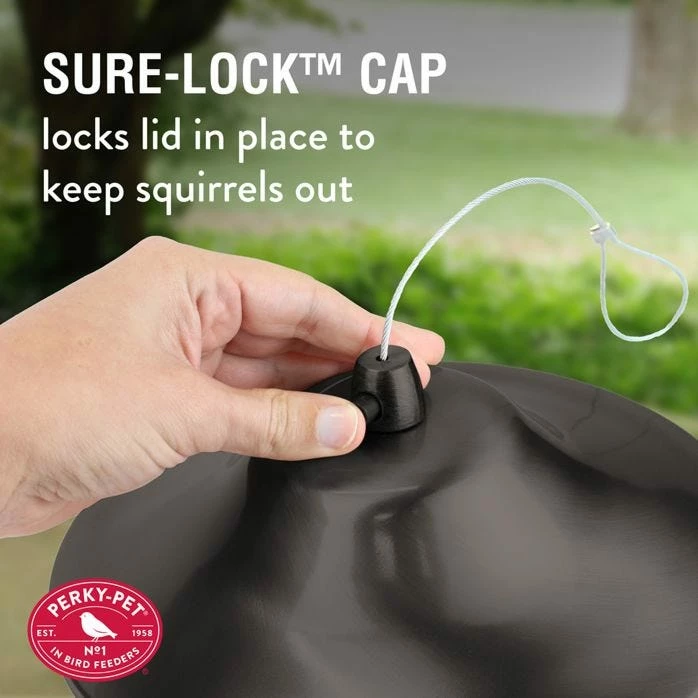 Perky-Pet® Bronze Panorama Wild Bird Feeder 6 Perky-Pet® Bronze Panorama Wild Bird Feeder - Image 6