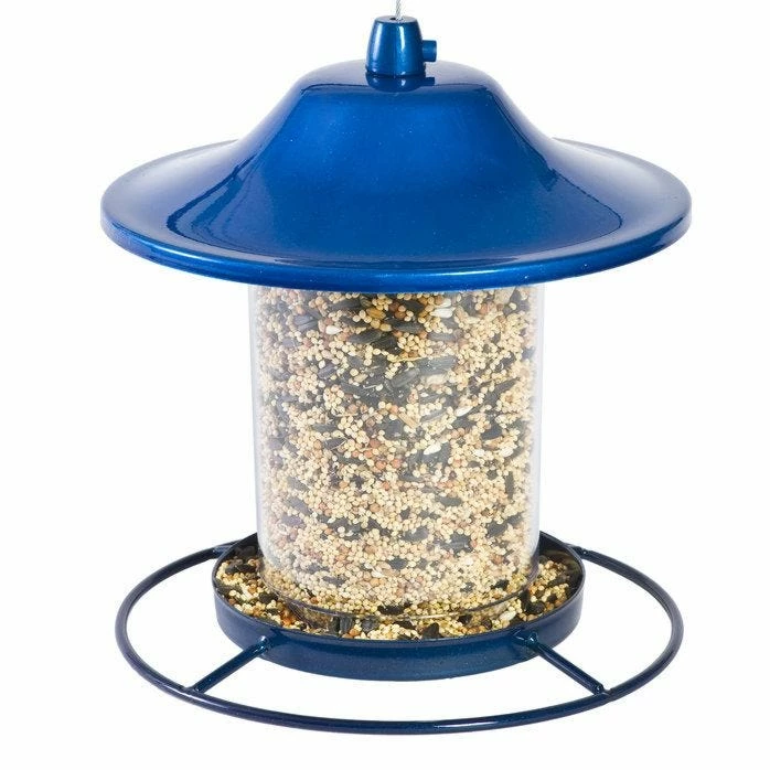 Perky-Pet® Blue Sparkle Panorama Bird Feeder 6 Perky-Pet® Blue Sparkle Panorama Bird Feeder - Image 6