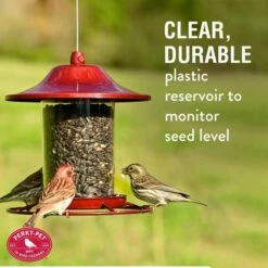 Perky-Pet® Red Sparkle Panorama Feeder -birds Shop 312r info3 698