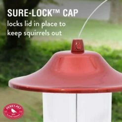 Perky-Pet® Red Sparkle Panorama Feeder -birds Shop 312r info4 698