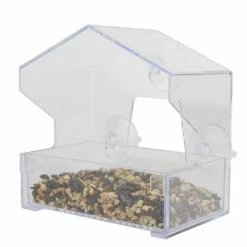 Perky-Pet® Window Bird Feeder - ½ Lb Seed Capacity -birds Shop 345 02