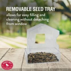 Perky-Pet® Window Bird Feeder - ½ Lb Seed Capacity -birds Shop 345 info4 698