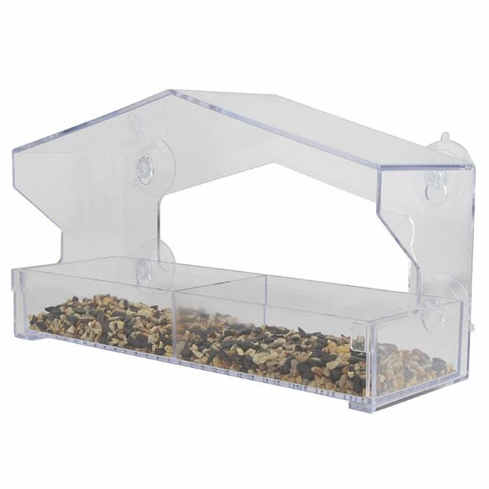 Perky-Pet® Dual-Seed Window Bird Feeder - 1 Lb Seed Capacity 14 Perky-Pet® Dual-Seed Window Bird Feeder - 1 Lb Seed Capacity - Image 14