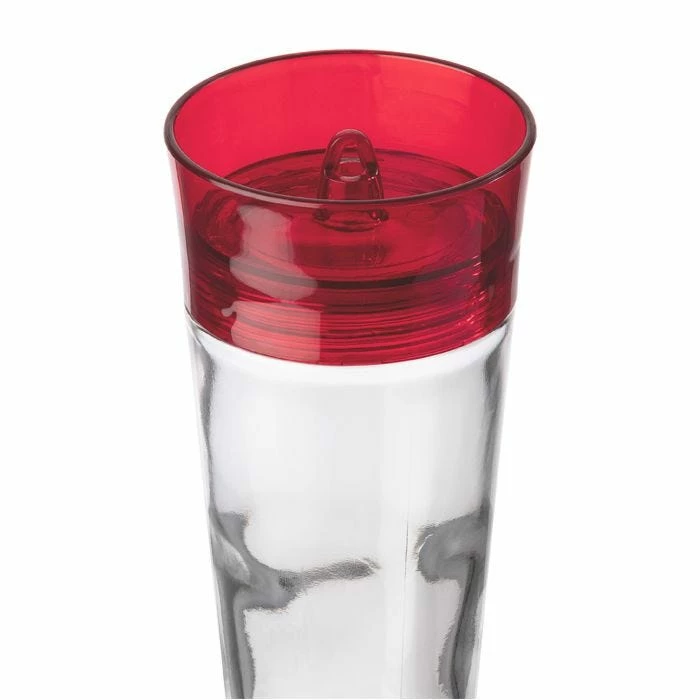 More Birds® Bird Health Ruby Glass Hummingbird Feeder With Ant Moat - 10 Oz 3 More Birds® Bird Health Ruby Glass Hummingbird Feeder With Ant Moat - 10 Oz - Image 3