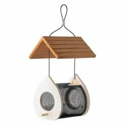 More Birds® Cute Cling Wood Finch Feeder - 1 Lb -birds Shop 38083 5 in use