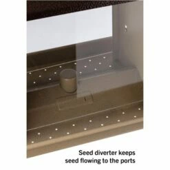 More Birds® Large Hopper Bird Feeder With Suet Holders - 8.4 Lb And 2 Suet Cakes -birds Shop 38111 5 infographic