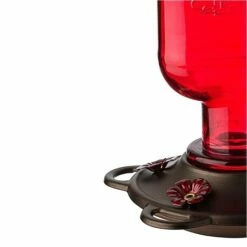 More Birds® Elixir Glass Hummingbird Feeder - 13 Oz - Red 7 More Birds® Elixir Glass Hummingbird Feeder - 13 Oz - Red -birds Shop 38 4 in use