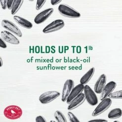 Perky-Pet® Green Metal Tube Wild Bird Feeder -birds Shop 391a info5 698