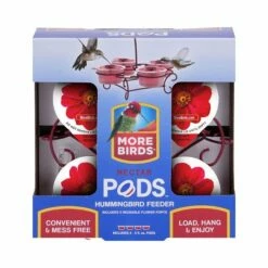 More Birds® Nectar Pods Wireform Hummingbird Feeder -birds Shop 436 pods 04 698
