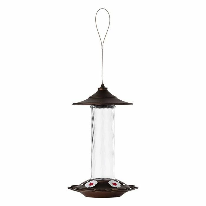 More Birds® Bird Health Prestige Glass Hummingbird Feeder - 13 Oz 2 More Birds® Bird Health Prestige Glass Hummingbird Feeder - 13 Oz - Image 2