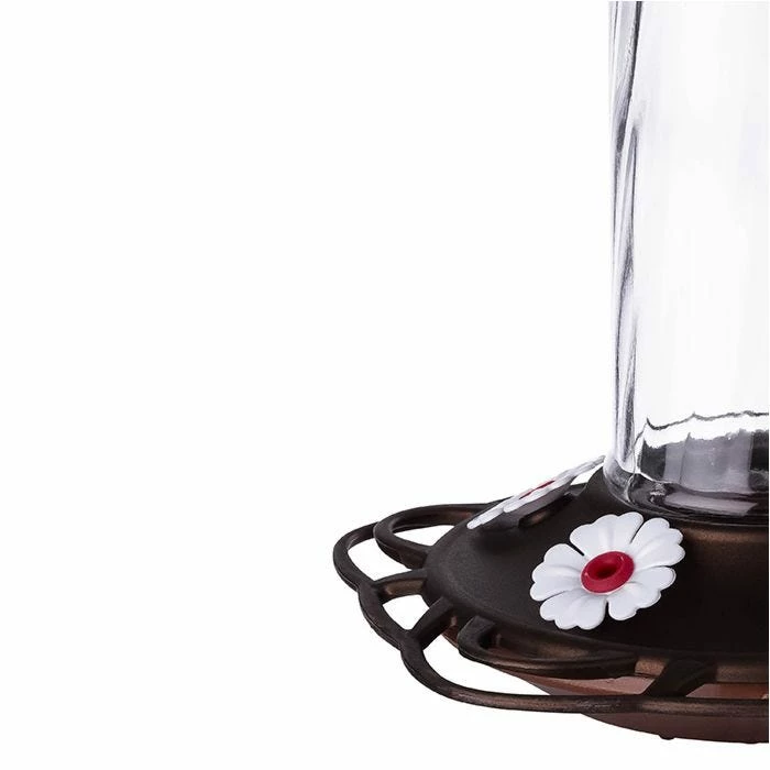 More Birds® Bird Health Prestige Glass Hummingbird Feeder - 13 Oz 3 More Birds® Bird Health Prestige Glass Hummingbird Feeder - 13 Oz - Image 3