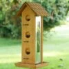Perky-Pet® Tin Jay Wood Wild Bird Feeder
