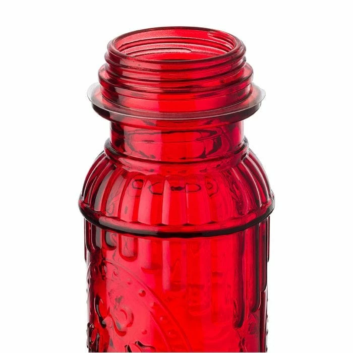 More Birds® Vintage Glass Hummingbird Feeder, Red - 20 Oz 3 More Birds® Vintage Glass Hummingbird Feeder, Red - 20 Oz - Image 3