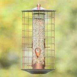 Perky-Pet® The Preserve Copper Finish Bird Feeder With Flexports® - 3 Lb