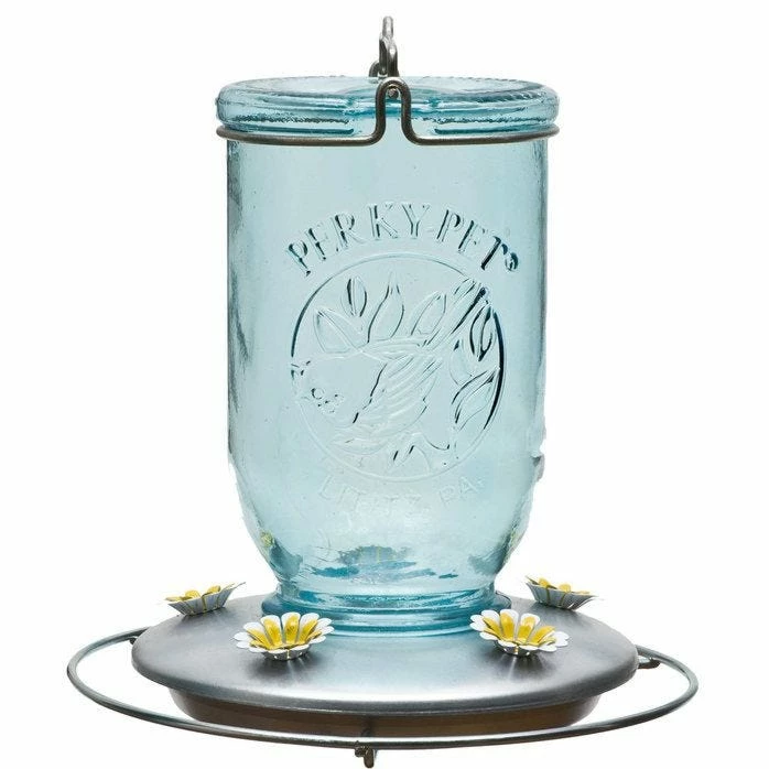 Perky-Pet® Mason Jar Hummingbird Feeder 2 Perky-Pet® Mason Jar Hummingbird Feeder - Image 2