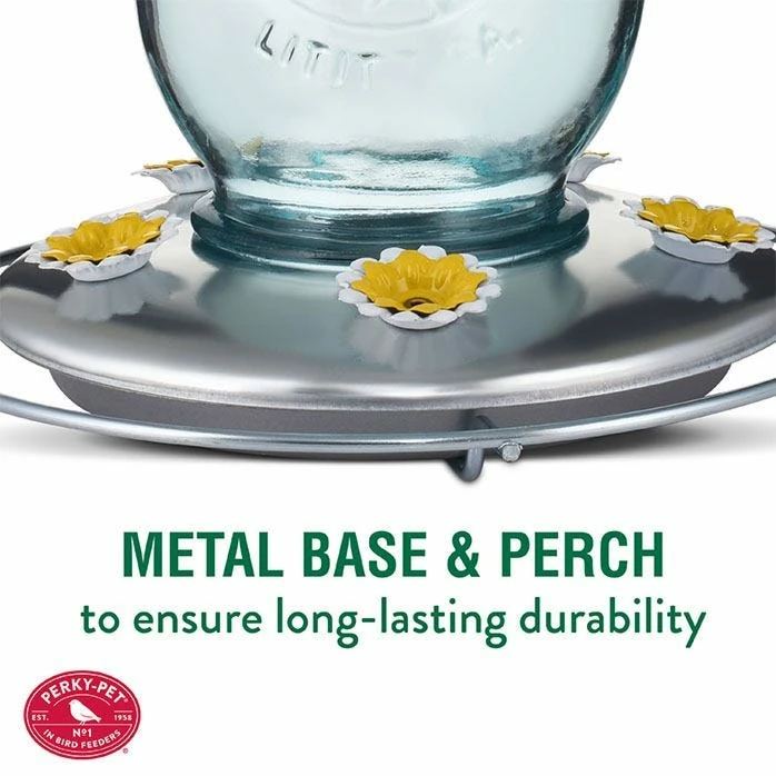 Perky-Pet® Mason Jar Hummingbird Feeder 6 Perky-Pet® Mason Jar Hummingbird Feeder - Image 6