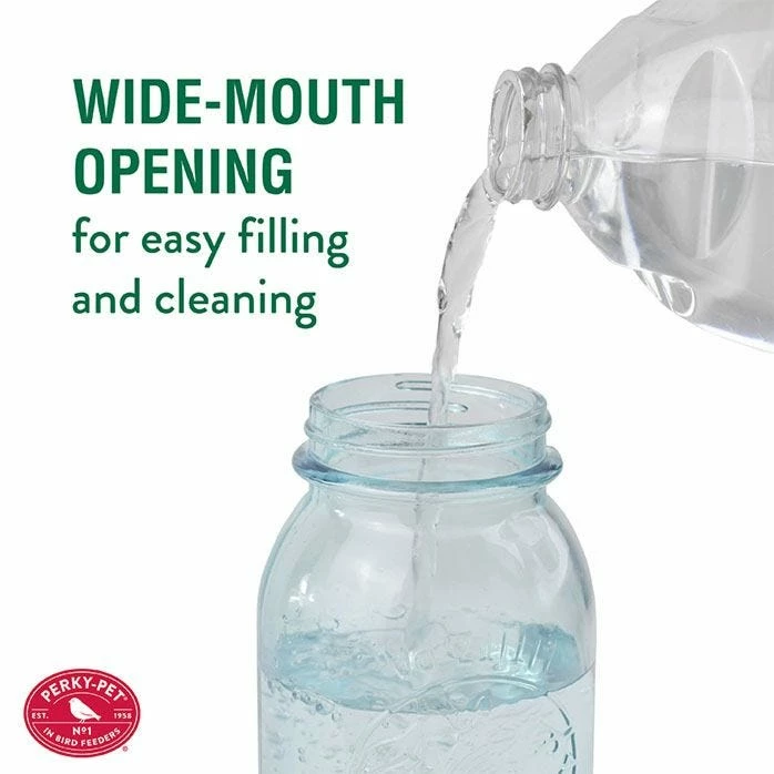 Perky-Pet® Mason Jar Hummingbird Feeder 7 Perky-Pet® Mason Jar Hummingbird Feeder - Image 7