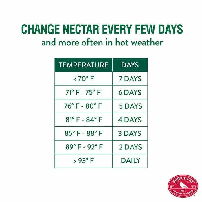 Perky-Pet® Clear Antique Glass Bottle Hummingbird Feeder - 10 Oz Nectar Capacity 8 Perky-Pet® Clear Antique Glass Bottle Hummingbird Feeder - 10 Oz Nectar Capacity - Image 8