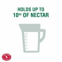 Perky-Pet® Green Antique Glass Bottle Hummingbird Feeder - 10 Oz Nectar Capacity -birds Shop 8108 info5