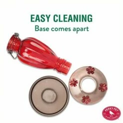 Perky-Pet® Daisy Vase Vintage Glass Hummingbird Feeder -birds Shop 8133 1 ig03