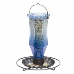 Perky-Pet® Sapphire Starburst Vintage Glass Bird Feeder -birds Shop 8138 2 d 2