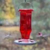 Perky-Pet® Ruby Starburst Vintage Glass Hummingbird Feeder
