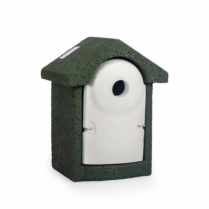 National Trust Green WoodStone 32mm Nest Box 3 National Trust Green WoodStone 32mm Nest Box - Image 3