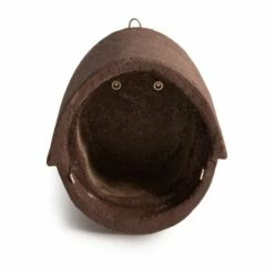 WoodStone® Alicante 32mm Oval Hole Nest Box (Brown) -birds Shop 90670 02