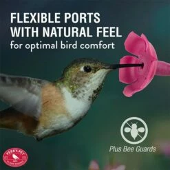 Perky-Pet® Diamond Wine Top-Fill Glass Hummingbird Feeder -birds Shop 9102 ig3 1