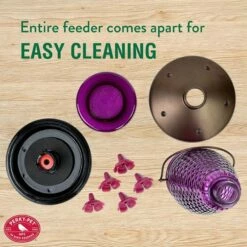 Perky-Pet® Diamond Wine Top-Fill Glass Hummingbird Feeder -birds Shop 9102 ig5 1