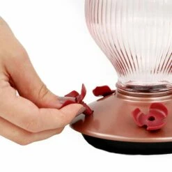 Perky-Pet® Rose Gold Top-Fill Glass Hummingbird Feeder -birds Shop 9104 2 d 7