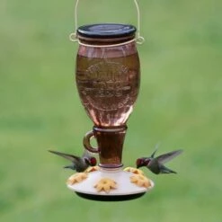Perky-Pet® Sugar Maple Top-Fill Glass Hummingbird Feeder -birds Shop 9105 2 d 13