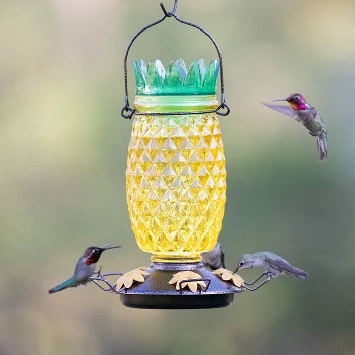Perky-Pet® Pineapple Top-Fill Hummingbird Feeder 1 Perky-Pet® Pineapple Top-Fill Hummingbird Feeder