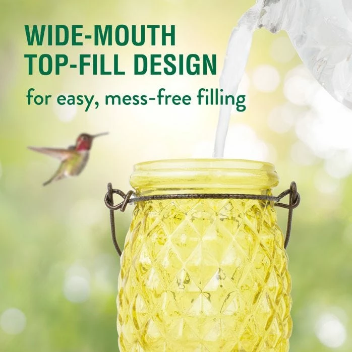 Perky-Pet® Pineapple Top-Fill Hummingbird Feeder 5 Perky-Pet® Pineapple Top-Fill Hummingbird Feeder - Image 5