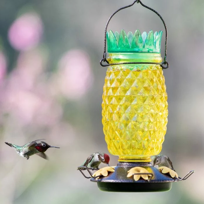 Perky-Pet® Pineapple Top-Fill Hummingbird Feeder 12 Perky-Pet® Pineapple Top-Fill Hummingbird Feeder - Image 12