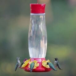 Perky-Pet® Top-Fill Grand Master Plastic Hummingbird Feeder - 48 Oz